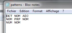 Fichier motif contenant les ou les patron(s) prédéfini(s) manuellement